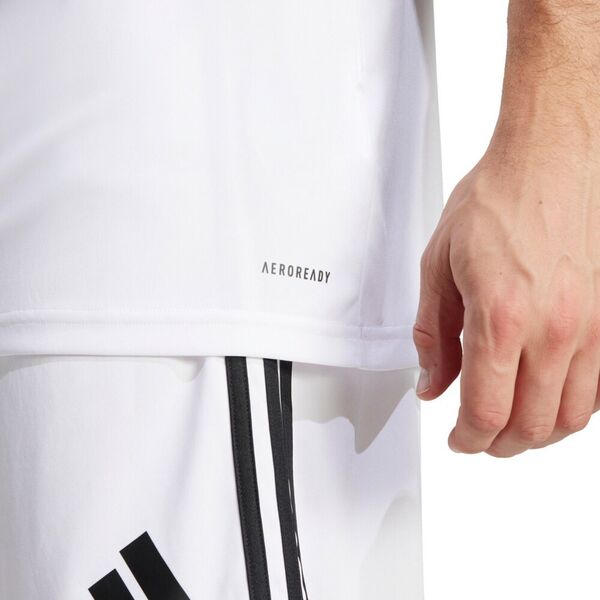 Koszulka męska adidas Squadra 25 biało-czarna JG5835 L
