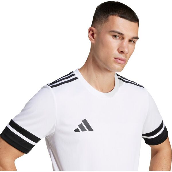 Koszulka męska adidas Squadra 25 biało-czarna JG5835 XL