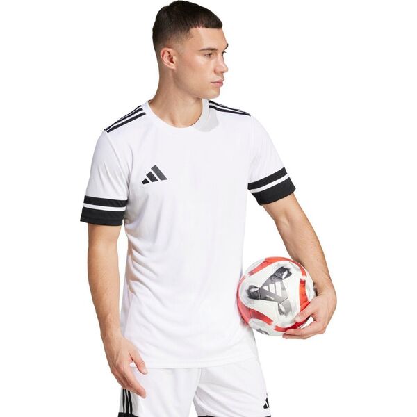 Koszulka męska adidas Squadra 25 biało-czarna JG5835 2XL