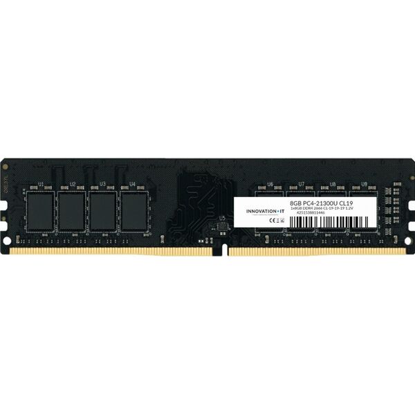 Μνήμη για φορητό υπολογιστή Innovation IT Innovation IT SO 2666 8GB CL19-19-19 1.2V μονάδα μνήμης 1 x 8 GB DDR4 2666 Mhz