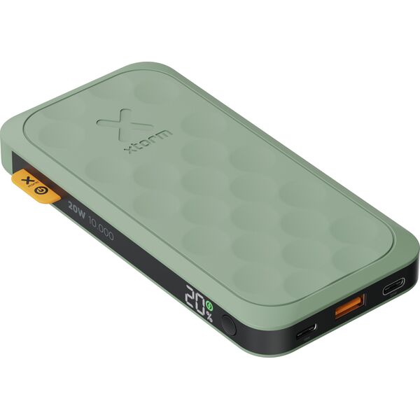 Powerbank Xtorm Powerbank FUEL 5 10.000 mAh 20W 2xUSB-C PD, 1xUSB-A Zielony