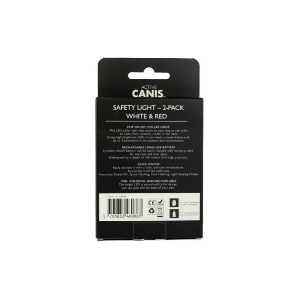 AC Safety lights 2-pack