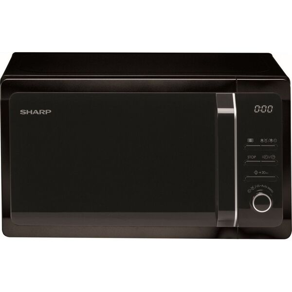 Kuchenka mikrofalowa Sharp SHARP R243BK Microwave oven solo compact, 20l, 800W