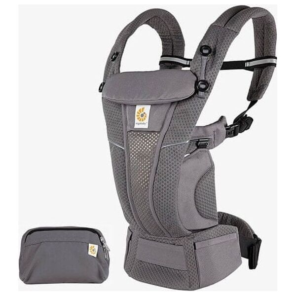 Ergobaby ERGOBABY nešioklė OMNI BREEZE, graphite pilkas, BCZ360PGRAPH