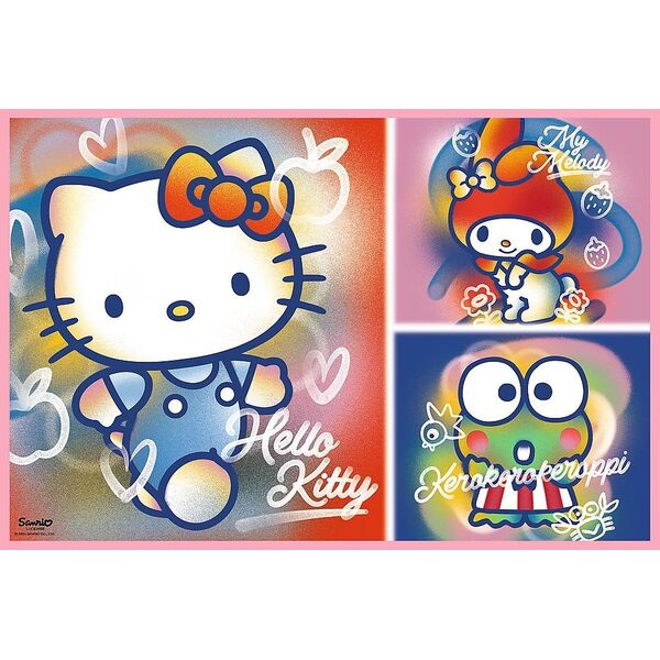 PUZZLE 2X200EL TREFL HELLO KITTY I PRZYJAC PUD 8