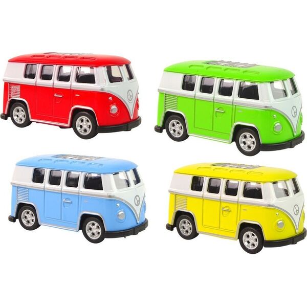 LeanToys Resorak Z Napędem Frykcyjnym Auto Osobowe Ogórek 4 Kolory
