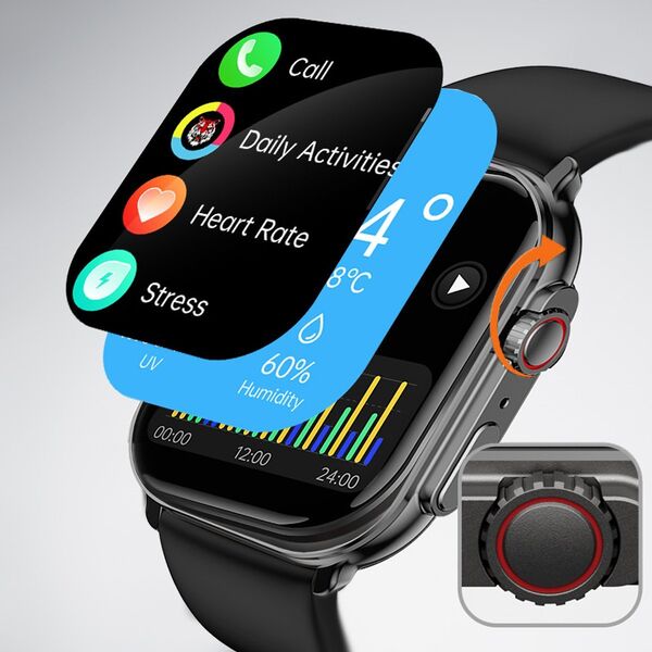 IMIKI - SMART WATCH IMIKI SF1 BLACK
