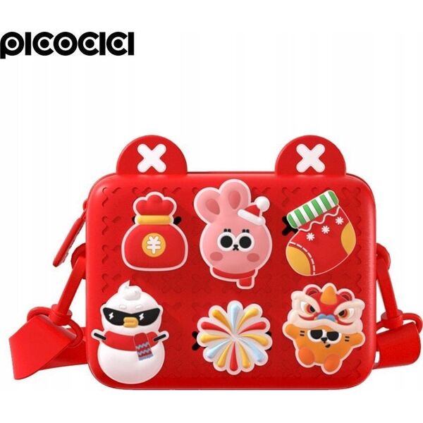 PICOCICI Torba dla dzieci czerwona K10