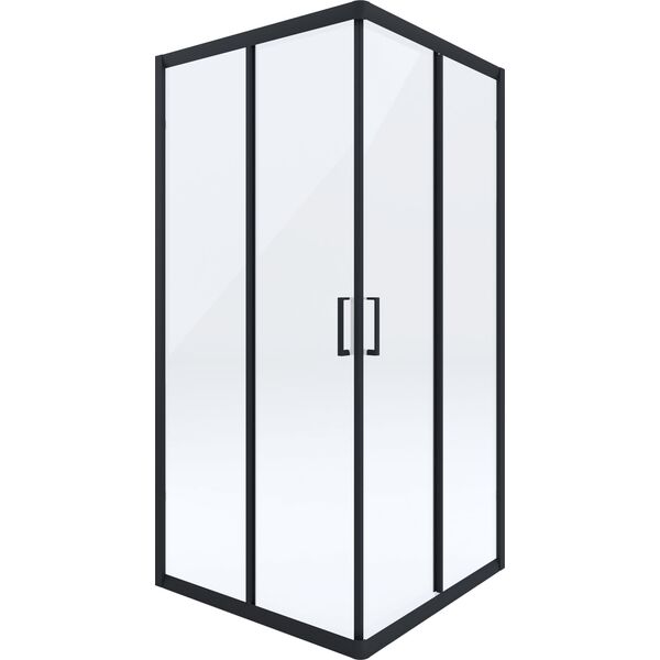 Deante kabina Funkia kwadratowa 80x80x185 Nero (KYC_N42K)