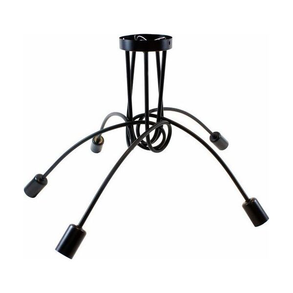 Lampa sufitowa ECpower ZD74A LAMPA SUFITOWA ŻYRANDOL PAJĄK 5 RAMION E27 uniwersalny
