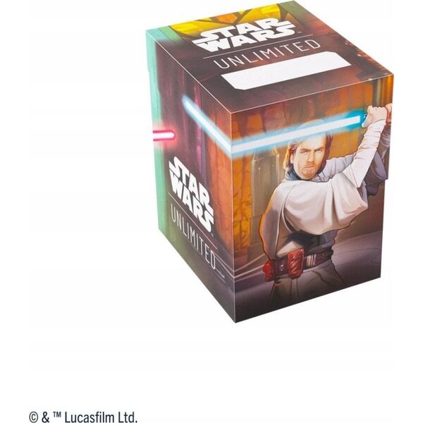 Gamegenic: Star Wars Unlimited Card Game - Soft Crate - Obi-Wan Kenobi / Darth Maul