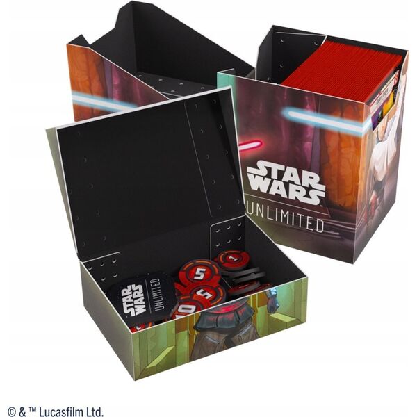 Gamegenic: Star Wars Unlimited Card Game - Soft Crate - Obi-Wan Kenobi / Darth Maul