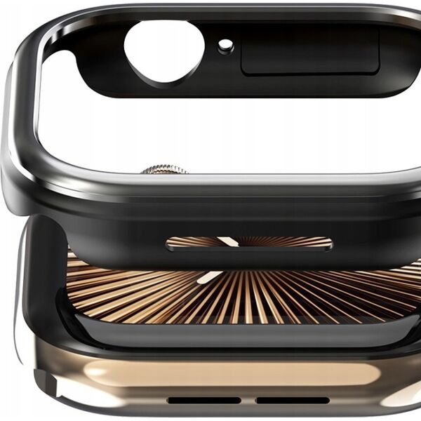 Araree Amy case for Apple Watch 10 42mm gun metal