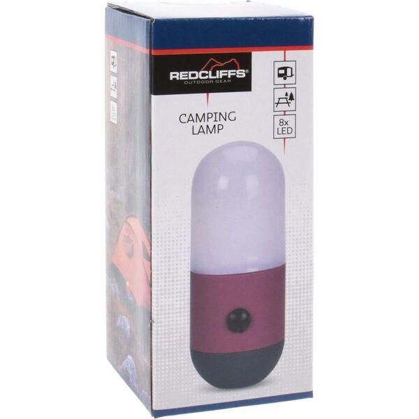 Redcliffs LATARKA LAMPA CAMPING 2W1 LED CZERWONA REDCLIFFS