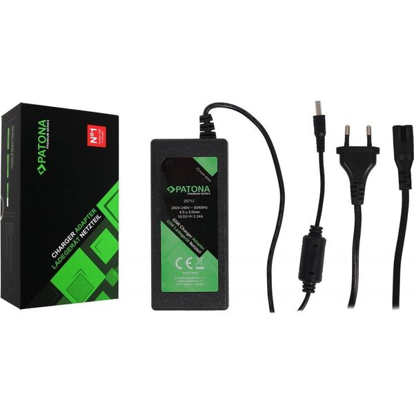 Patona Zasilacz Pro Notebooky Dell 19 5V 3 34A 65W 4 5X3Mm Konektor (PT2571)