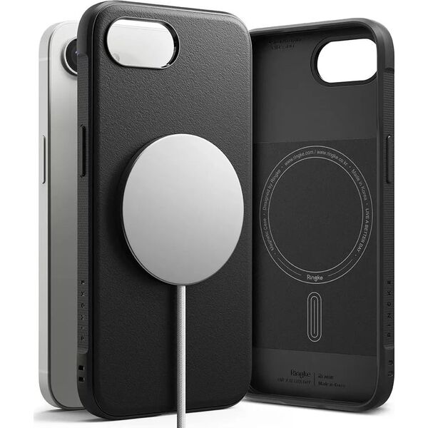 Etui Ringke Onyx Magnetic MagSafe do iPhone 16e Black