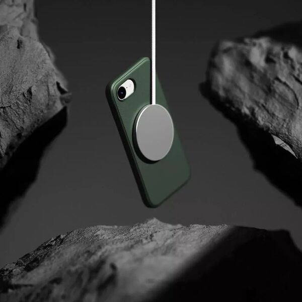 Etui Ringke Onyx Magnetic MagSafe do iPhone 16e Dark Green