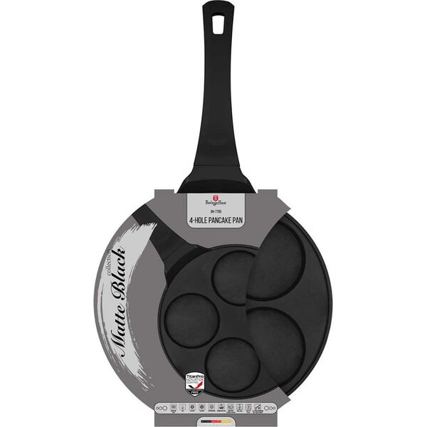 PATELNIA TYTANOWA 26cm DO PLACKÓW JAJEK BERLINGER HAUS BH-7795 BLACK ROSE
