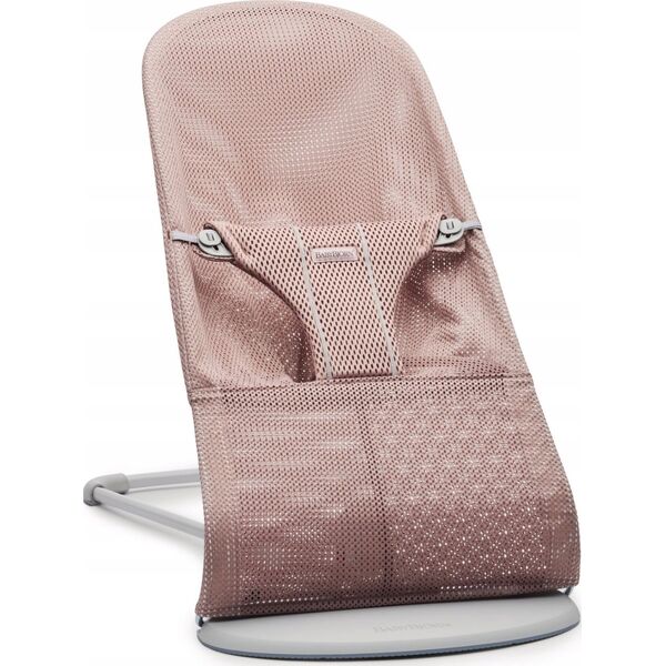 BabyBjorn BABYBJORN - leżaczek BLISS MESH - Ciemny Róż