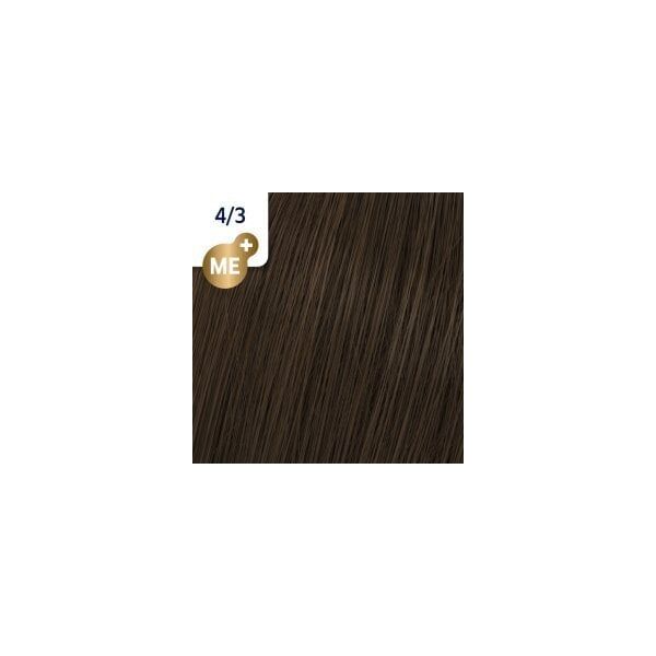 Wella Professionals Wella Professionals, Koleston Perfect Me+, Μόνιμη Βαφή Μαλλιών, 4/3 Μεσαίο Καστανό Χρυσαφί, 60 ml Για Γυναίκες