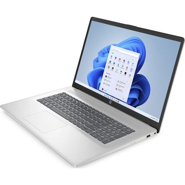 Laptop HP HP Laptop 17-cp2010ny/ Ryzen 3-7320U quad /17.3 FHD AG/ 8GB/ 512GB/ KBD BL/ Natural Silver (FF+)/ W11H6, 1 years