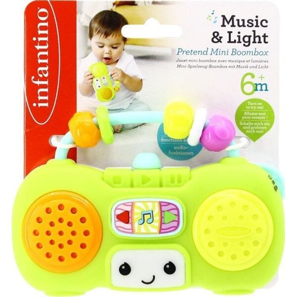 Infantino INFANTINO Διαδραστικό παιχνίδι Mini boombox