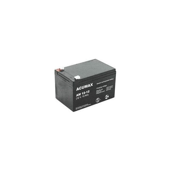 Acumax BATTERY 12V 12AH VRLA/AM12-12 ACUMAX EMU