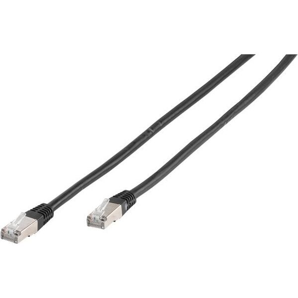 Καλώδιο δικτύου Vivanco Vivanco CAT 6 2m, μαύρο (45316)