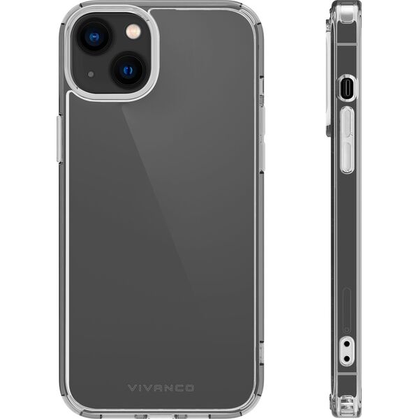 Vivanco Vivanco θήκη Safe&Steady Anti Shock Apple iPhone 14 Plus, διάφανη (63488)