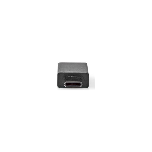 Προσαρμογέας USB Nedis Nedis CCGB64915BK αλλαγή φύλου / καλωδίων USB-A USB-C Μαύρο