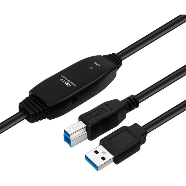 Καλώδιο USB MicroConnect Active USB 3.2 Gen 1 A-B 10m