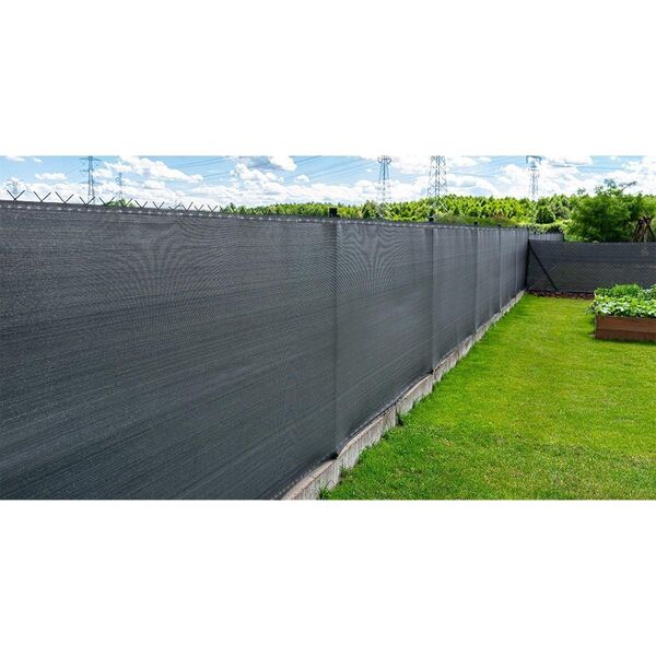 Siatka cieniująca 140g/m2 1.5x10m ciemno szara