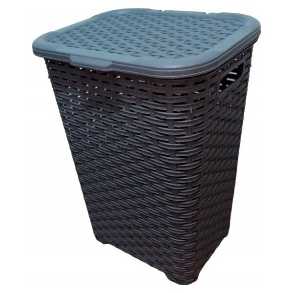 Kosz na biel.RATTAN 60l-popiel 435x337x602 mm