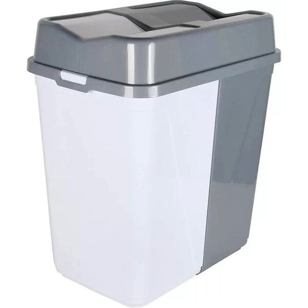 Kosz Duo Violet 50 lt + 50 lt - 100 lt 64x47x78 cm