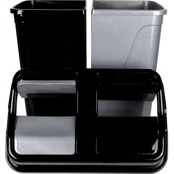 Kosz Duo Violet 50 lt + 50 lt - 100 lt 64x47x78 cm