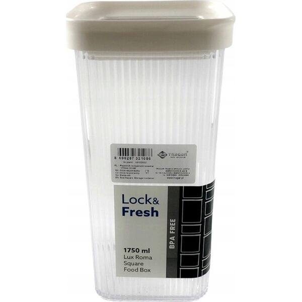 Pojemnik spożywczy kwadrat LINE PLUS 1750 ml