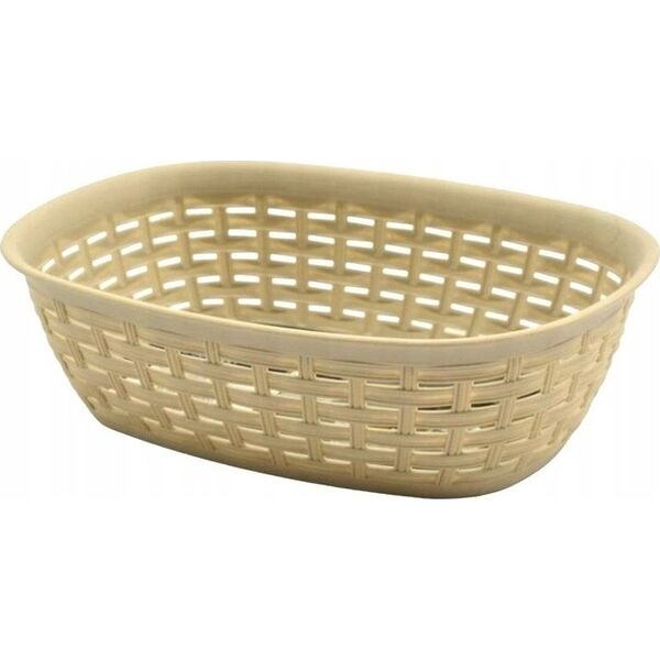 Koszyk 2 lt RATTAN - beż 255x170x73 mm