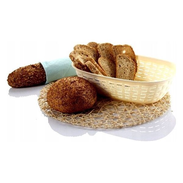 Koszyk 2 lt RATTAN - beż 255x170x73 mm