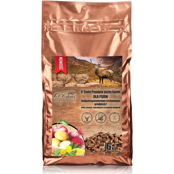 O´Canis Premium jeleń, ziemniak,burak dla psa 6kg