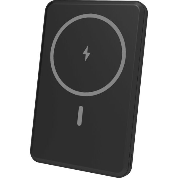 eSTUFF ES641100 bank mocy 5000 mAh Bezprzewodowe ładowanie Czarny