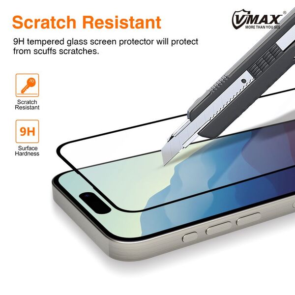 Vmax tempered glass 9D Glass for Xiaomi Redmi 13 6976757303517