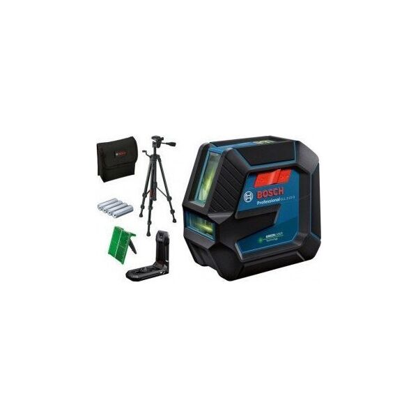 Bosch GLL2-15G+LB10+BT150+pokrowiec+tarcza celownicza
