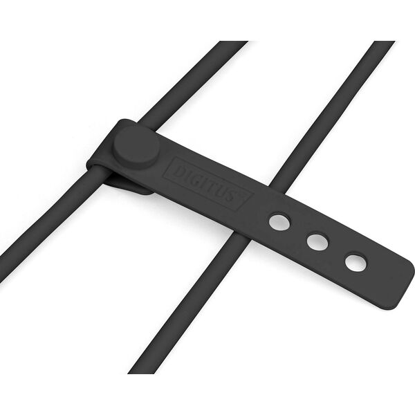 Καλώδιο USB Digitus Digitus USB-A > USB-C 2.0 (ST-ST) 2m Καλώδιο φόρτισης Σιλικόνης 60W Μαύρο