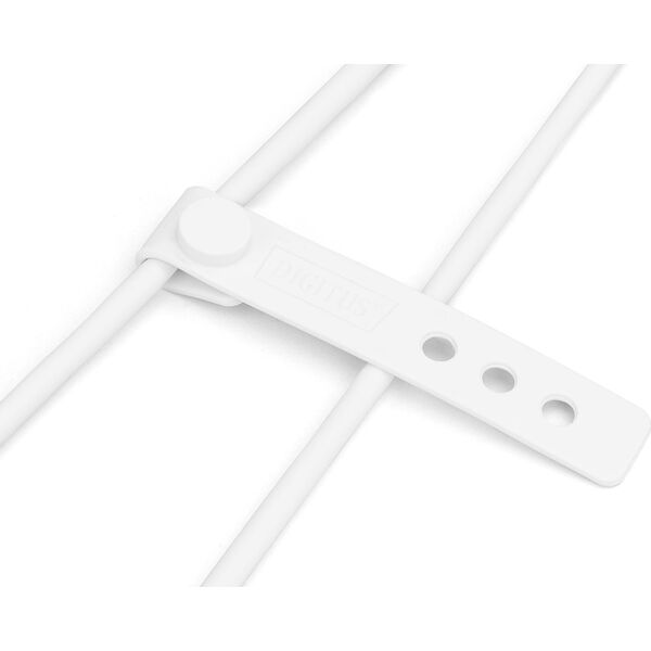 Καλώδιο USB Digitus Digitus USB-A > USB-C 2.0 (ST-ST) 0,5m Καλώδιο φόρτισης Σιλικόνης 60W Λευκό
