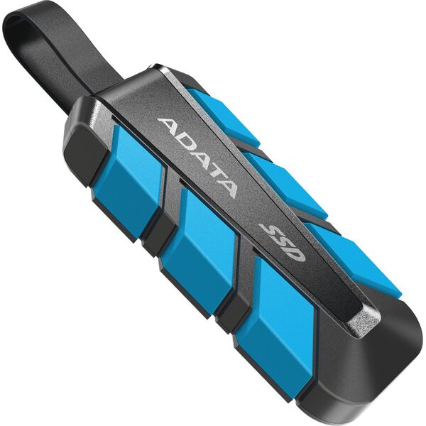 ADATA External SSD 1TB SC740, USB-C 3.2 Gen2, Černo-modrá