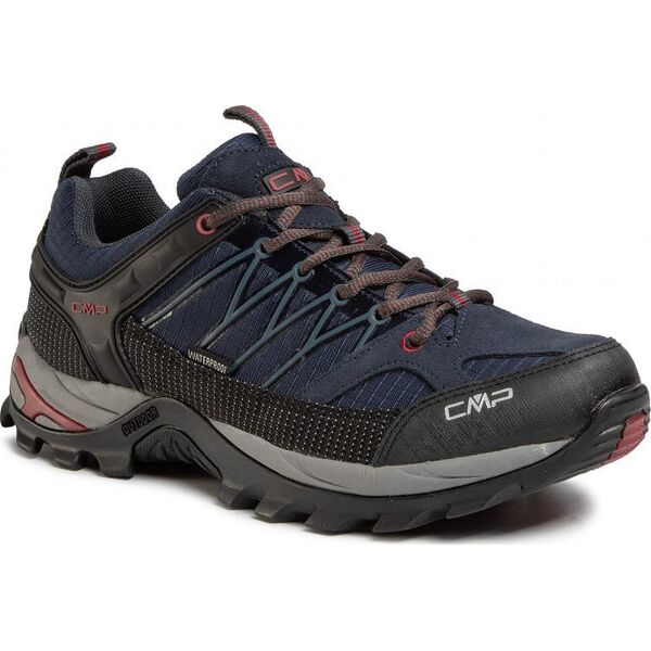 Buty trekkingowe męskie CMP Rigel Low trekking Shoe Asphalt/Syrah r. 45 (3Q54457-62BN)
