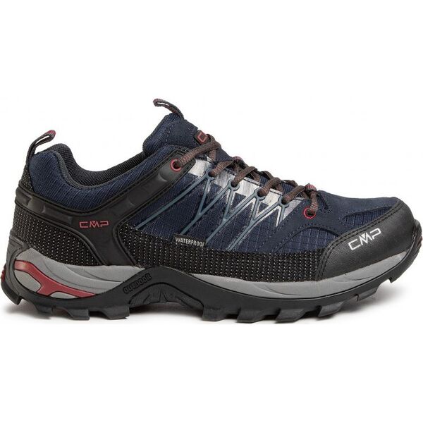 Buty trekkingowe męskie CMP Rigel Low trekking Shoe Asphalt/Syrah r. 47 (3Q54457-62BN)