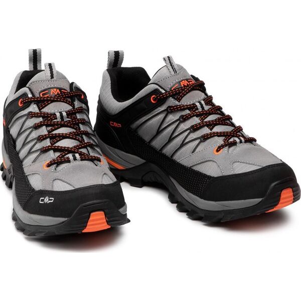 Buty trekkingowe męskie CMP Rigel Low Trekking Shoe Cemento/Nero r. 43 (3Q54457-75UE)