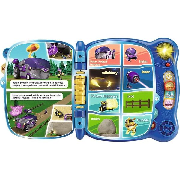 Vtech Psi Patrol Interaktywna książeczka Przygoda Kosmopiesków