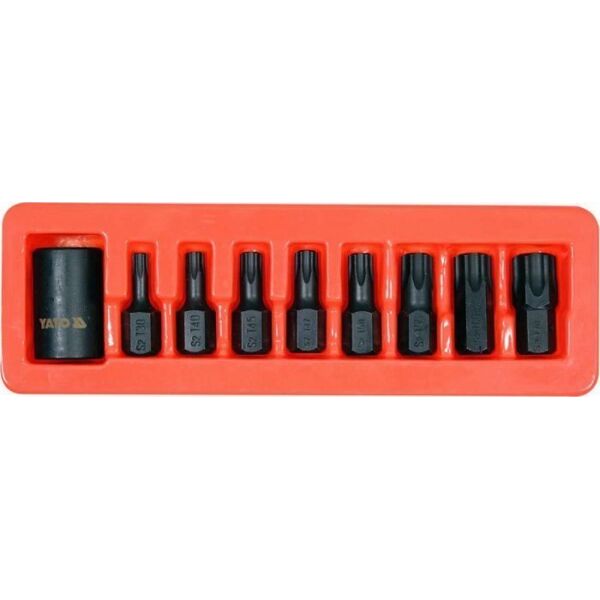 Yato Zestaw Udarowych Końcówek Trzpieniowych Torx 1/2''